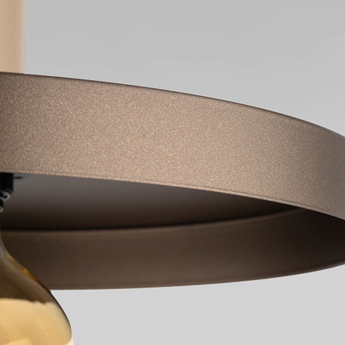 картинка TK Lighting Подвесной светильник 10757 SILA SABIA BROWN