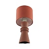 картинка LUMION 8131/1T MODERNI LN26 479 терракотовый, керамика/текстиль Настольная лампа E27 1*60W 220V SEGI
