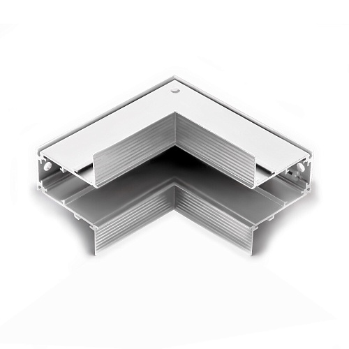 картинка Elektrostandard Slim Magnetic Коннектор угловой внутренний для встраиваемого шинопровода белый 85093
