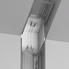 картинка Maytoni Коннектор угловой внутренний Radity встраиваемый белый