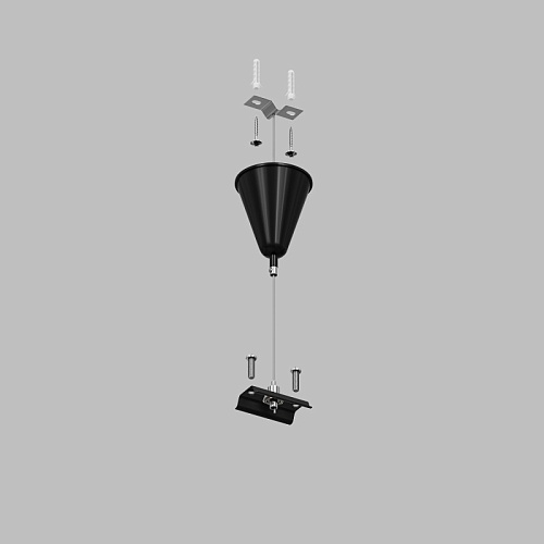 картинка Denkirs Подвесное крепление для трека  TR1105-BK