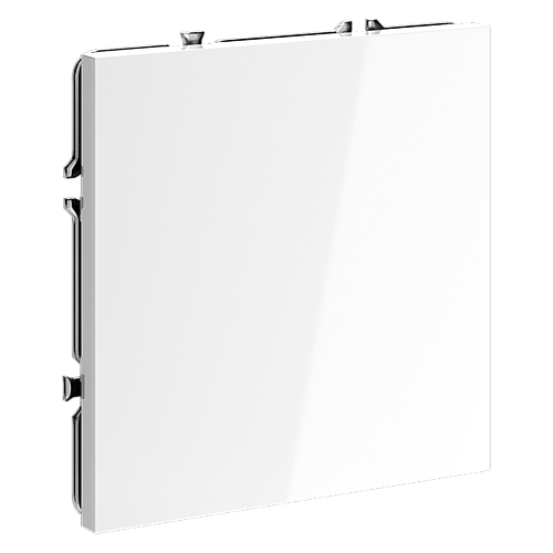 картинка Заглушка VOLTUM S70 с суппортом, (белый глянцевый)