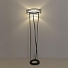 картинка LUMION 8370/30FL LEDIO LN26 304 черный, металл/силикон Торшер LED 30W 3000/4000/6000K 220V ALVA