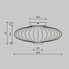 картинка Maytoni Настенный светильник (бра) Амулет / Amulet 4000К 8Вт