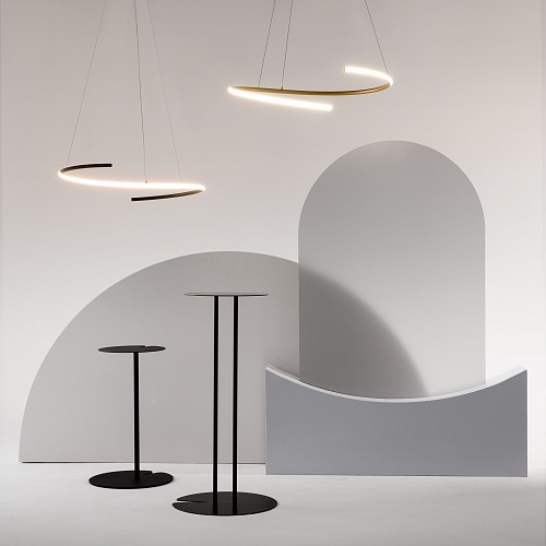 картинка Maytoni Подвесной светильник Изгиб / Curve 3000-4000К 31Вт