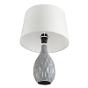 картинка LUMION 8138/1T MODERNI LN26 494 серый/белый, керамика/текстиль Настольная лампа Е27 1*60W 220V YARA