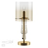 картинка ODEON LIGHT 4886/1T HALL ODL_EX23 153 бронзовый/янтарн./металл/стекло Настольная лампа E14 1*40W NIC