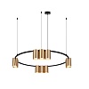 картинка Denkirs Подвесной светильник ORBIT DK4065-BK+SG