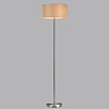 картинка LUMION 8250/2F MODERNI LN26 527  никель/бежевый, металл/текстиль Торшер Е27 2*60W 220V NIKKI