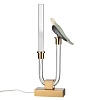 картинка ODEON LIGHT 5431/2TL L-VISION ODL_EX25 095 золотой(под латунь)/белый градиент/беж./зеленый/ металл/с