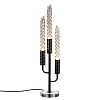 картинка ODEON LIGHT 5459/9TL L-VISION ODL_EX26 041 черный глянцевый/прозрачн./металл/стекло/хрустальное стек