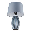 картинка LUMION 8122/1T COMFI LN26 476 синий, керамика/текстиль Настольная лампа E27 1*60W 220V LAPUNA