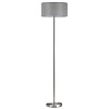 картинка LUMION 8251/2F MODERNI LN26 530  никель/серый, металл/текстиль Торшер Е27 2*60W 220V NIKKI