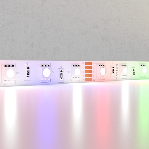 картинка Maytoni Светодиодная лента 24В 5050 14,4Вт/м Цветная (RGB) + 6000K 5м IP20
