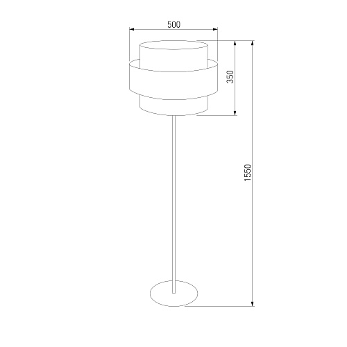 картинка TK Lighting Торшер 5896 Calisto
