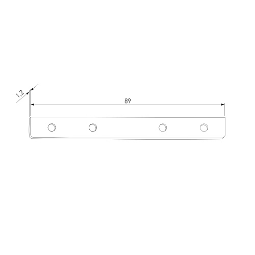 картинка Elektrostandard Соединительная планка для профиля LL-2-ALP023 (комплект 2 шт.) PP-2-ALP023