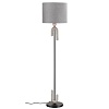 картинка ODEON LIGHT 5410/1FA MODERN ODL_EX24 115 черный матовый/серый /металл/полирезин/ткань Торшер E27 1*6