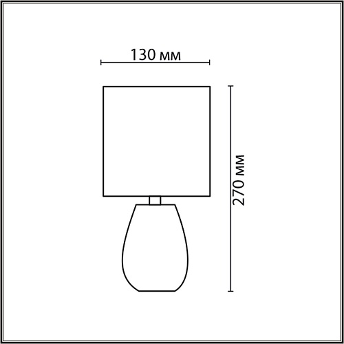 картинка LUMION 8159/1T COUNTY LN26 502 белый, керамика/текстиль Настольная лампа E14 1*40W 220V ASELA