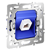 картинка Voltum Механизм розетки компьютерной RJ45 кат.6, S70