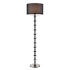 картинка LUMION 8079/1F NEOCLASSI LN26 467 хром/черный металл/текстиль Торшер E27 1*60W 220V NAVILA