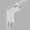 картинка Elektrostandard Slim Magnetic Коннектор угловой внутренний для встраиваемого шинопровода белый 85093