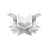 картинка Denkirs Х-коннектор трека SMART для ГКЛ  TR2114-WH