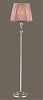 картинка ODEON LIGHT 3393/1F CLASSIC ODL17 649 мат.золото/абажур ткань/хрусталь Торшер E14 40W 220V GAELLORI