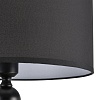 картинка LUMION 8078/1F NEOCLASSI LN26 467 черный, металл/текстиль Торшер E27 1*60W 220V TAPIA