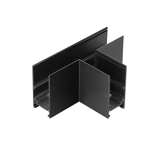 картинка NOVOTECH 135170 SHINO NT23 132 черный Соединитель для низковольтного шинопровода "T-образный" IP20 F