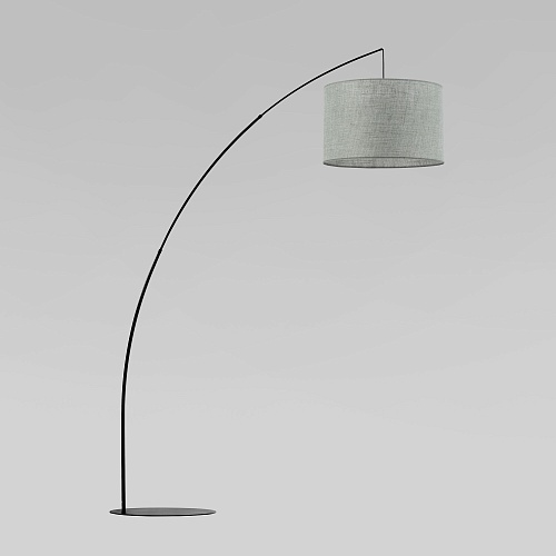 картинка TK Lighting Напольный светильник с тканевым абажуром 5488