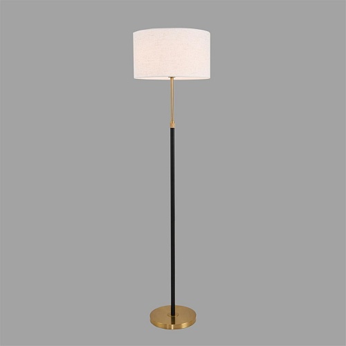 картинка LUMION 8358/1F CLASSI LN26 521 медь/черный/белый, металл/текстиль Торшер E27 60W 220V IRISA