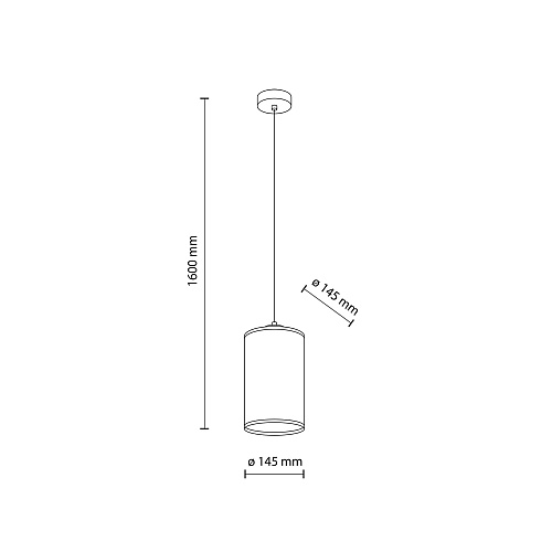 картинка TK Lighting Светильник подвесной Juta 11085 JUTA