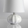 картинка LUMION 8145/1T MODERNI LN26 492 белый, керамика/текстиль Настольная лампа Е27 1*60W 220V HAMA