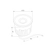 картинка Elektrostandard Светодиодный модуль 9W 3000K 60° BMGU1006