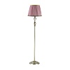 картинка ODEON LIGHT 3393/1F CLASSIC ODL17 649 мат.золото/абажур ткань/хрусталь Торшер E14 40W 220V GAELLORI