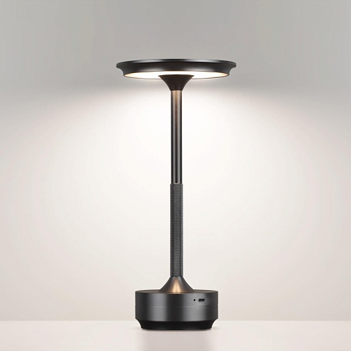 картинка ODEON LIGHT 5034/6TL L-VISION ODL24 543 черный никель/металл/акрил Настольная лампа LED 6W 3000K-570