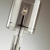картинка ODEON LIGHT 4890/1T HALL ODL_EX23 000 черный хром/дымчатый/ металл/стекло Настольная лампа E14 1*40W