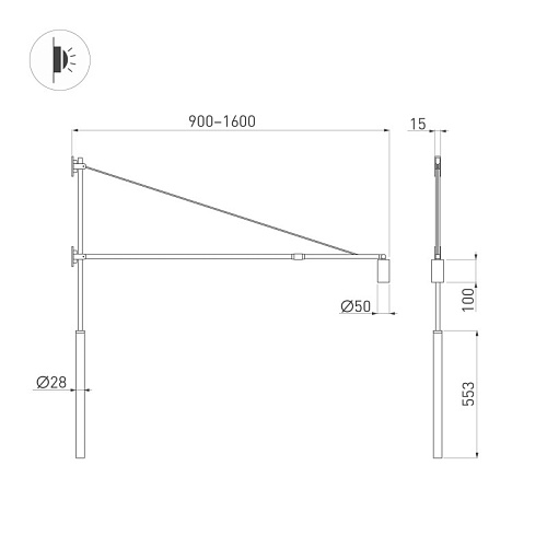 картинка Arlight Бра  059601