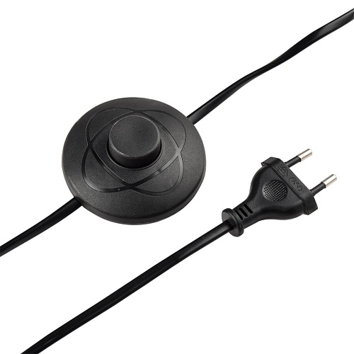 картинка LUMION 8037/1F MODERNI LN26 461 черный/серый/золотой, металл/текстиль Торшер Е27 60W 220V ELSA