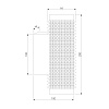 картинка Elektrostandard Настенный светильник Spike GU10 серебро MRL 1014