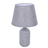 картинка LUMION 8216/1T CLASSI LN26 508 серый, керамика/текстиль Настольная лампа Е27 1*60W 220V FANNA