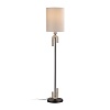 картинка ODEON LIGHT 5410/1F MODERN ODL_EX23 113 черный матовый/бежевый /металл/полирезин/ткань Торшер E27 1*