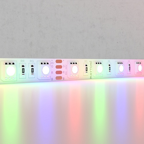 картинка Maytoni Светодиодная лента 24В 5050 14,4Вт/м Цветная (RGB) 5м IP20