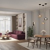 картинка Denkirs Настольная лампа FLOA DK6747-BK+AM