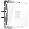 картинка WERKEL Розетка Ethernet RJ-45 (белая) W1181001