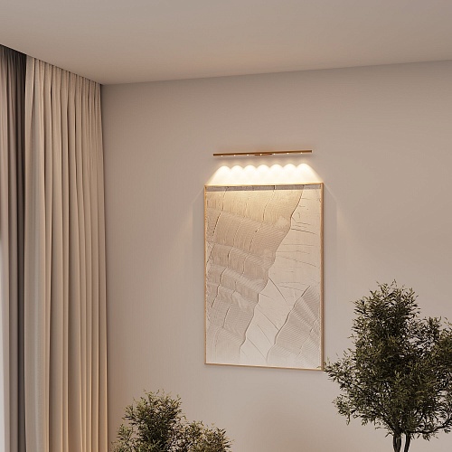 картинка Elektrostandard Светильник настенный светодиодный Artline латунь 40162/LED