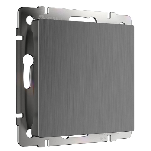 картинка WERKEL Заглушка (графит рифленый) W1159204