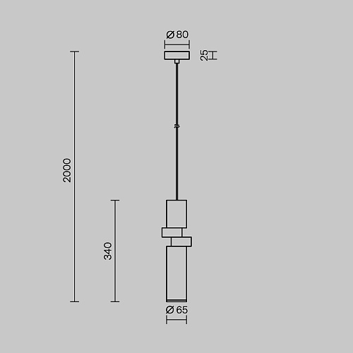 картинка Maytoni Подвесной светильник Палитра / Palette GU10х1