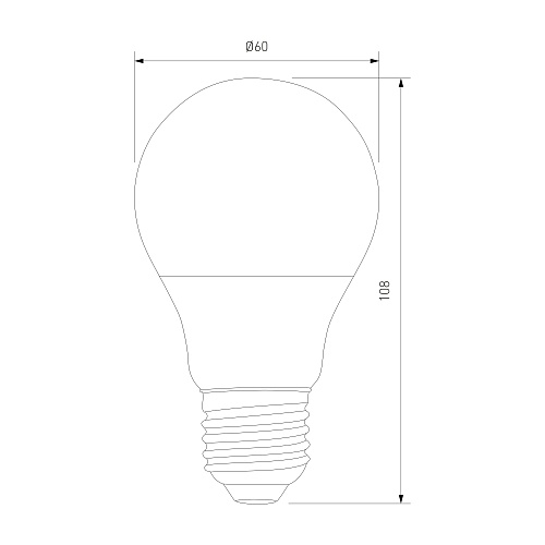 картинка Elektrostandard Светодиодная лампа A60 15W 3300K E27 BLE2748