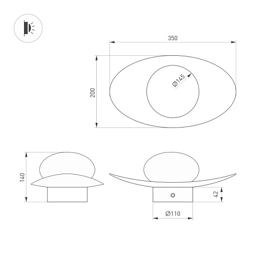 картинка Arlight Бра  057588